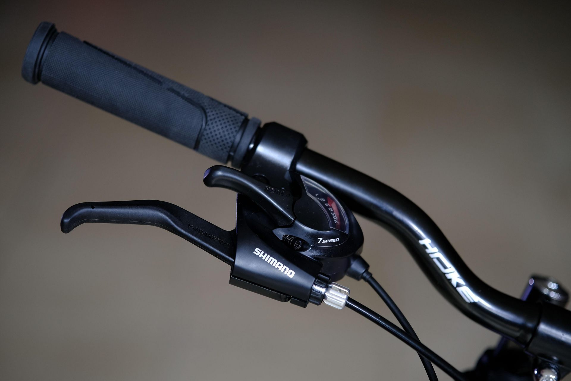 Манетка Shimano ST-EF-41 - 7 HOKE Jade 50 V матовый фиолетовый-серый 15